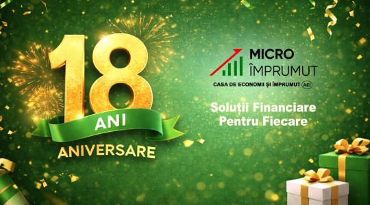 MicroImprumut – 18 лет доверия, реальных решений и осуществлённых мечт!