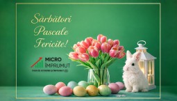 Sărbători Pascale fericite alături de cei dragi!