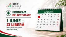 Program de activitate – 1 Iunie