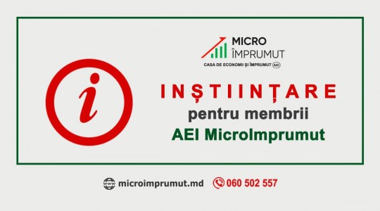 Rezultatele Adunării Generale Ordinare prin Corespondență a membrilor MicroÎmprumut din data 31.03.2026