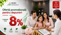 Vești bune! MicroÎmprumut lansează un produs promoțional pentru depuneri!