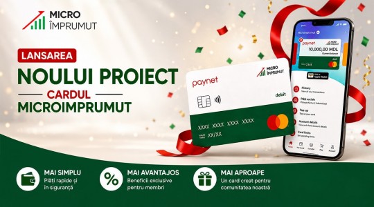 MicroÎmprumut vine cu un nou proiect: mai digital, mai simplu, mai aproape!
