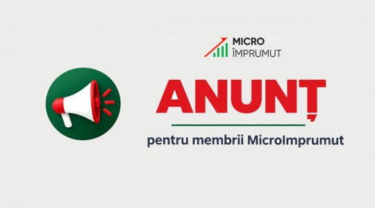 Ofertă specială pentru membrii deponenți MicroÎmprumut cu contracte active!
