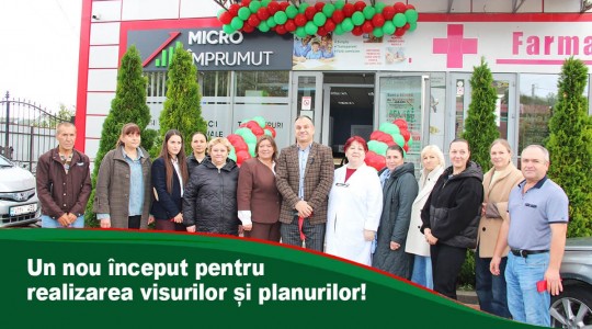 MicroÎmprumut a inaugurat cea de-a 28-a sucursală în Ruseștii Noi!