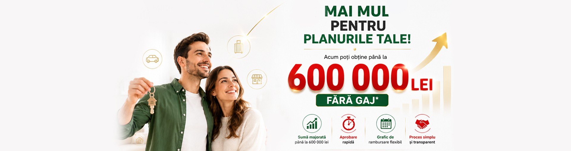 Vești excelente! MicroÎmprumut acordă împrumut până la 600.000 lei fără gaj!